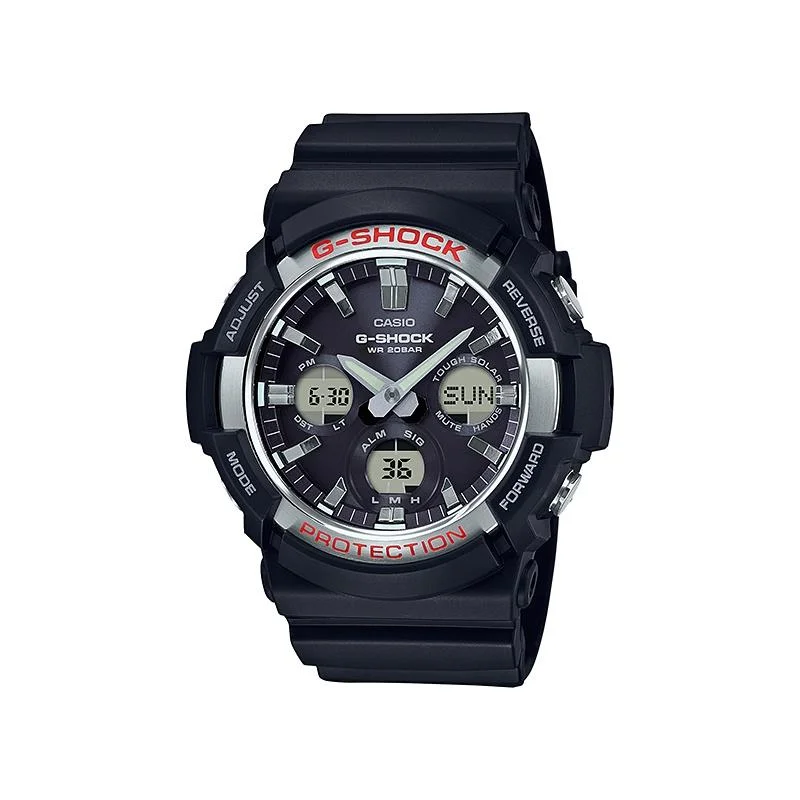 Casio Men's GAS100-1A G-Shock Black Resin Watch