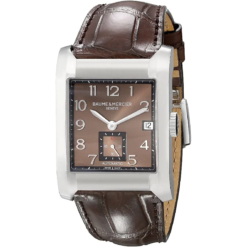 Baume & Mercier Men's MOA10028 Hampton Brown Leather Watch