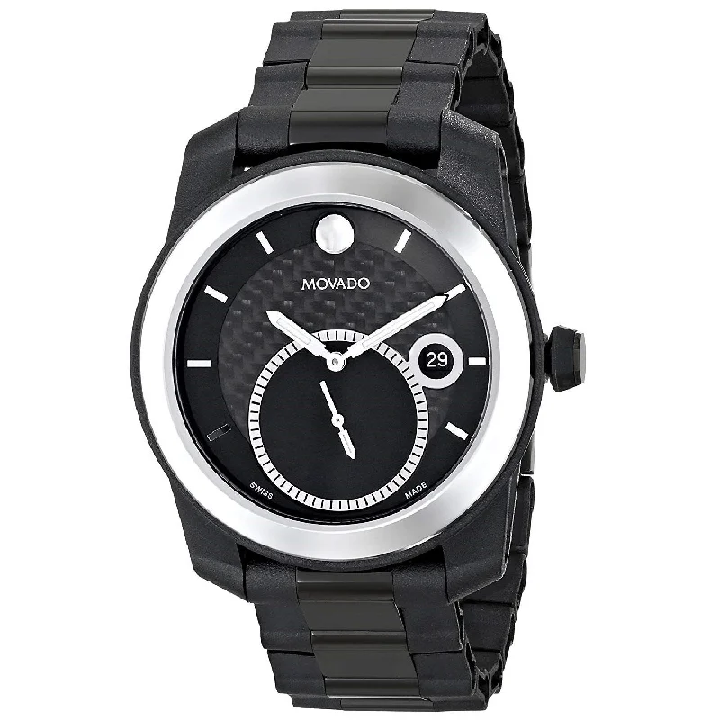 Movado Men's 0606614 Vizio Black Stainless Steel Watch