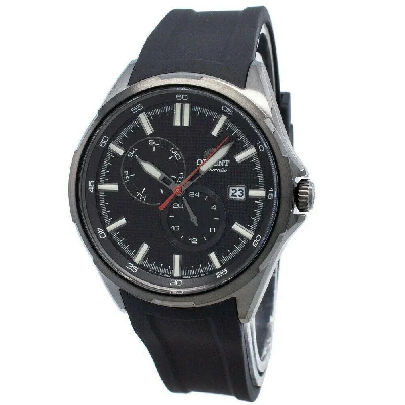 Orient Men's RA-AK0605B10B Sports Black Silicone Watch