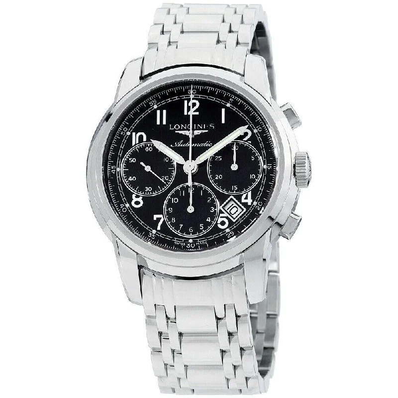 Longines Men's L2.752.4.53.6 Saint-Imier Collection Chronograph Stainless Steel Watch