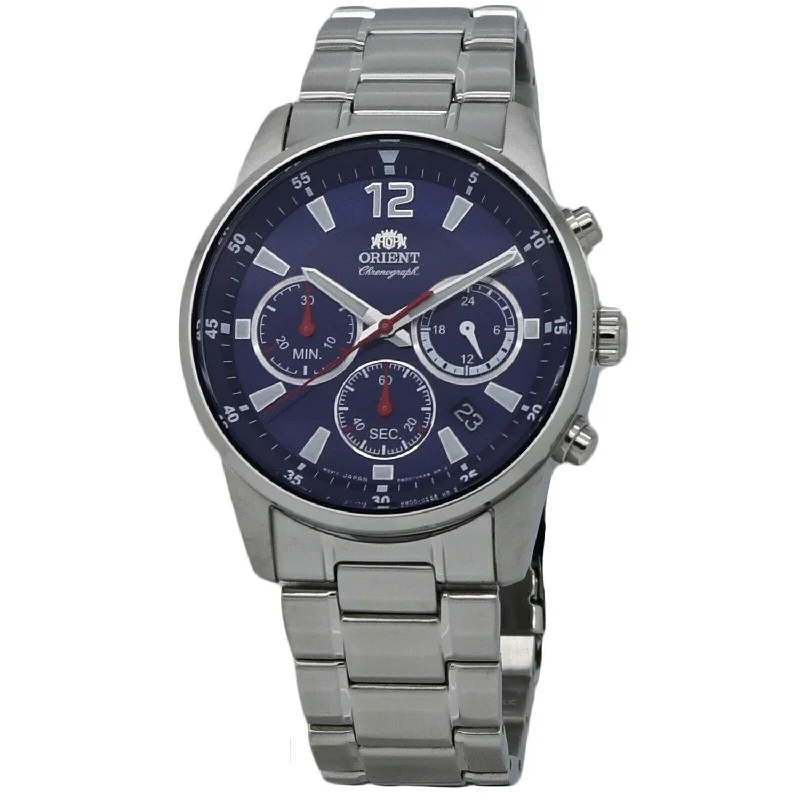 Orient Men's RA-KV0002L10B Sports Chronograph Chronograph Stainless Steel Watch