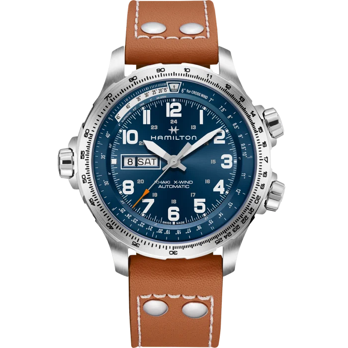 Khaki Aviation X-Wind Day Date Auto
 H77765541