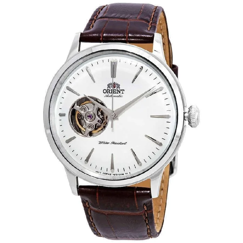 Orient Men's RA-AG0002S10B Classic Brown Leather Watch