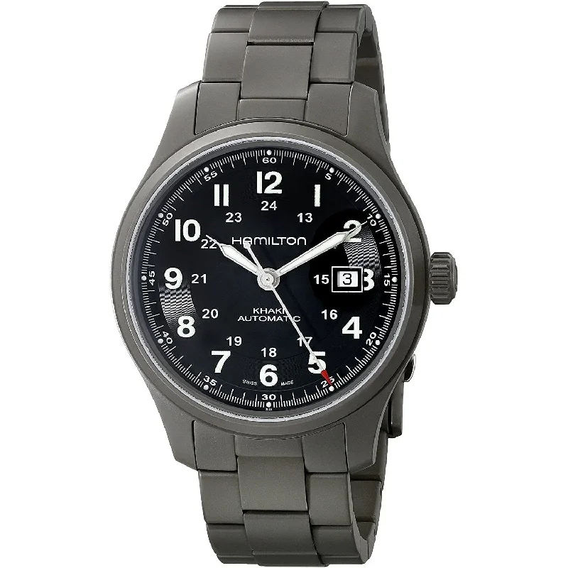 Hamilton Men's H70565133 Khaki Field Grey Titanium Watch