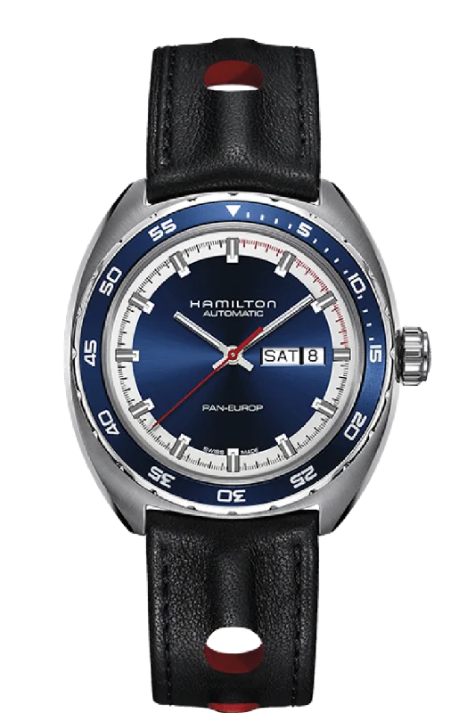 Hamilton American Classic Pan Europ Automatic H35405741- Arnik Jewellers