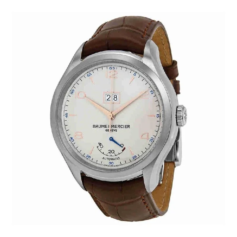 Baume & Mercier Men's MOA10205 Clifton Brown Leather Watch