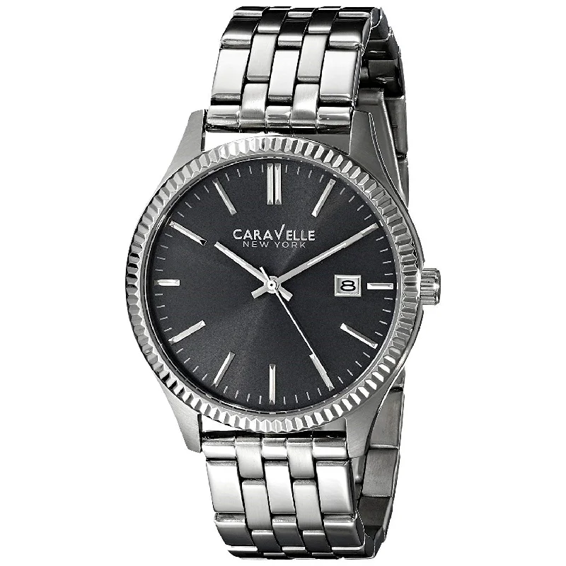 Bulova Men's 43B131 Caravelle Stainless Steel Watch