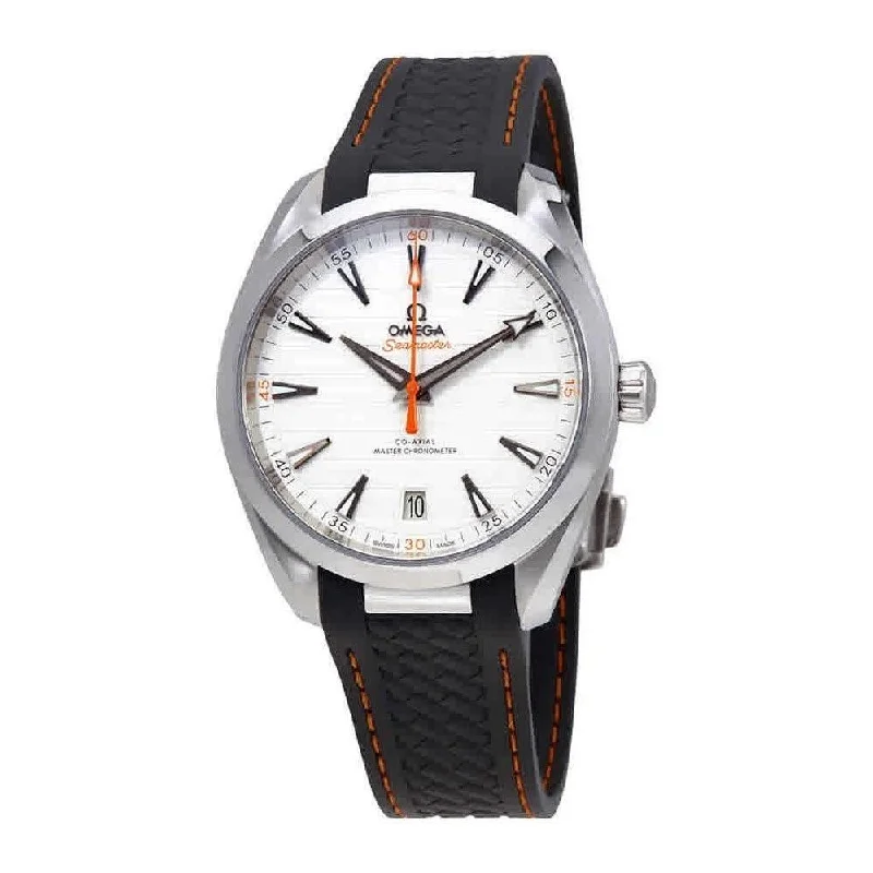 Omega Men's 220.12.41.21.02.002 Seamaster Aqua Terra Grey Rubber Watch