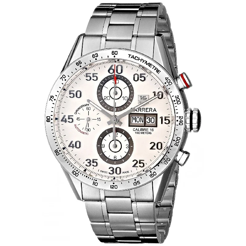 Tag Heuer Men's CV2A11.BA0796 Carrera Chronograph Automatic Stainless Steel Watch