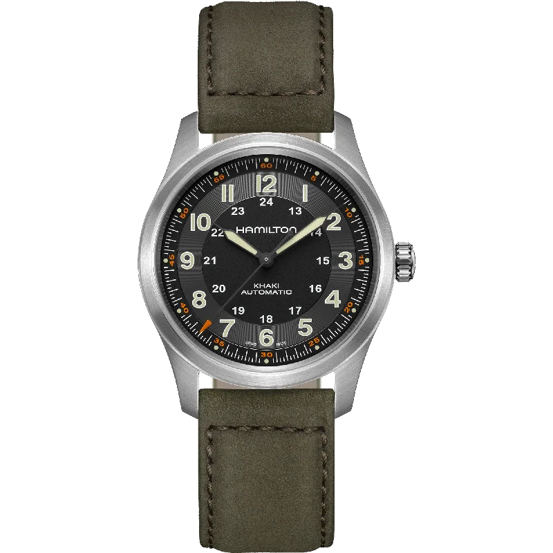 HAMILTON Khaki Field Titanium Auto 38mm Titanium case  H70205830