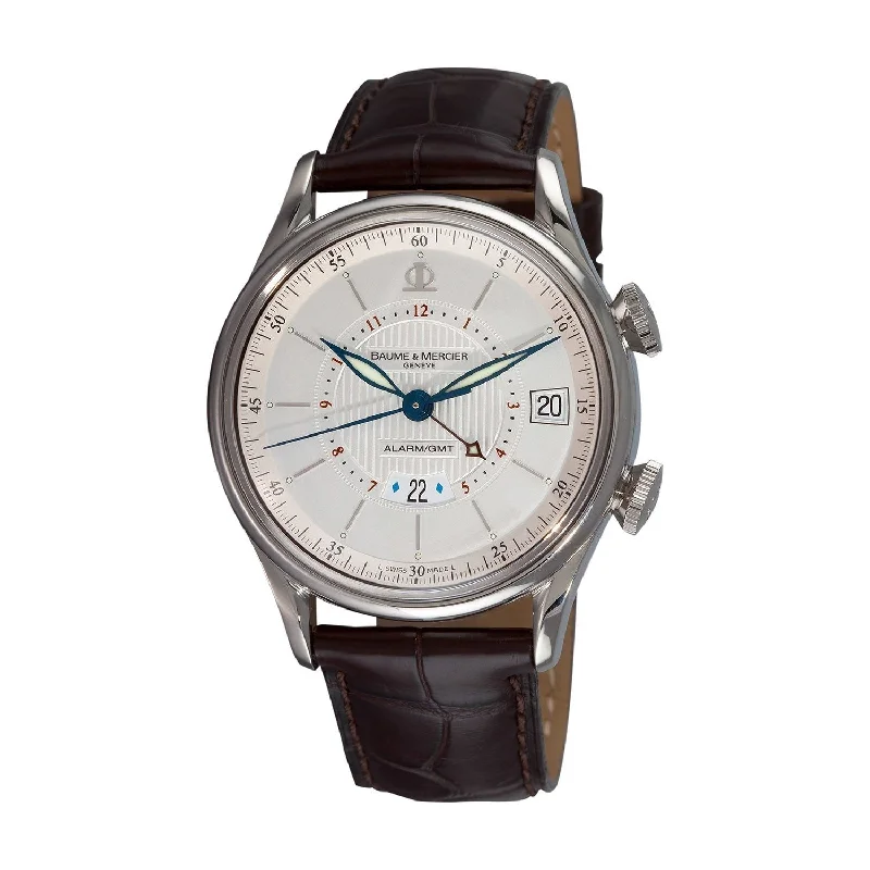 Baume & Mercier Men's MOA08700 Classima Executives Brown Leather Watch