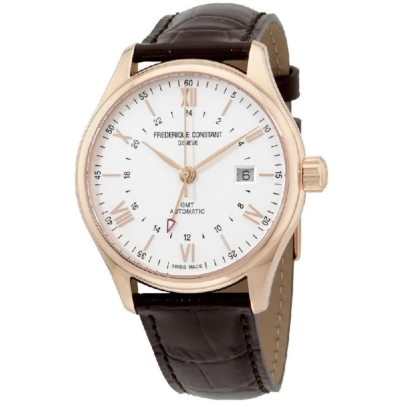 Frederique Constant Men's FC-350V5B4 Classics Brown Leather Watch