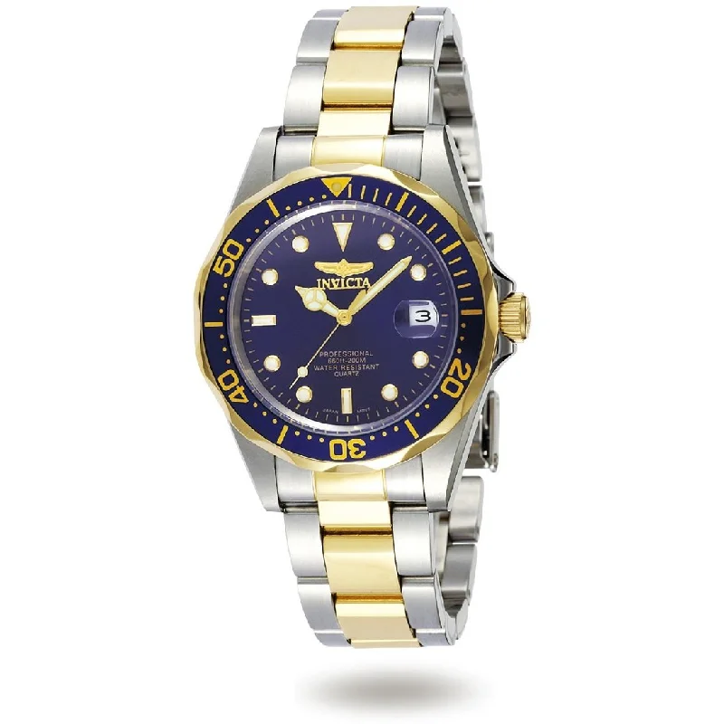 Invicta Men's 8935 Pro Diver Gold-Tone and Silver Stainless Steel Watch