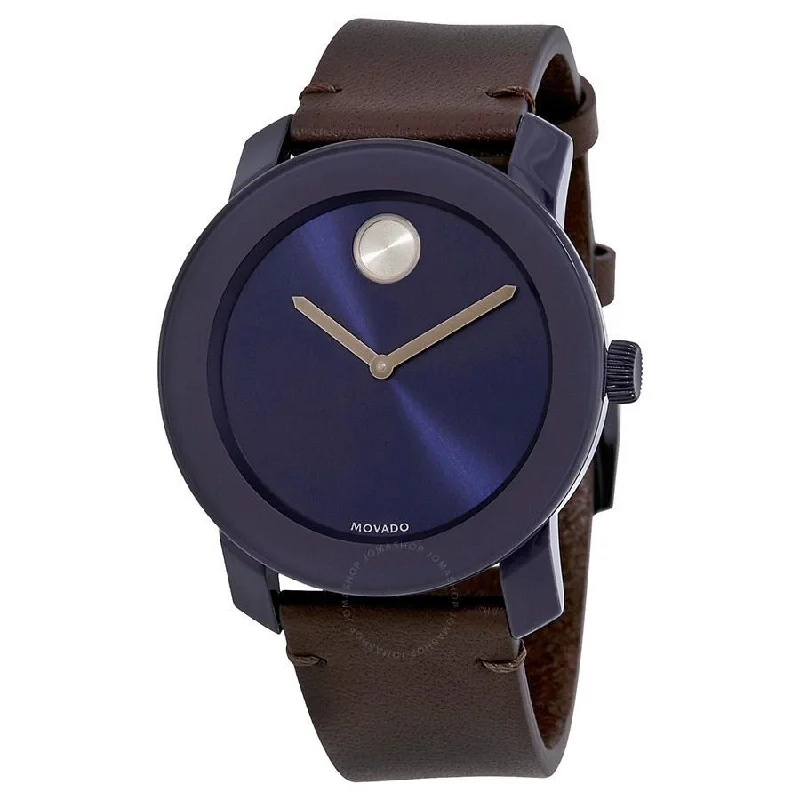 Movado Men's 3600461 Bold Brown Leather Watch