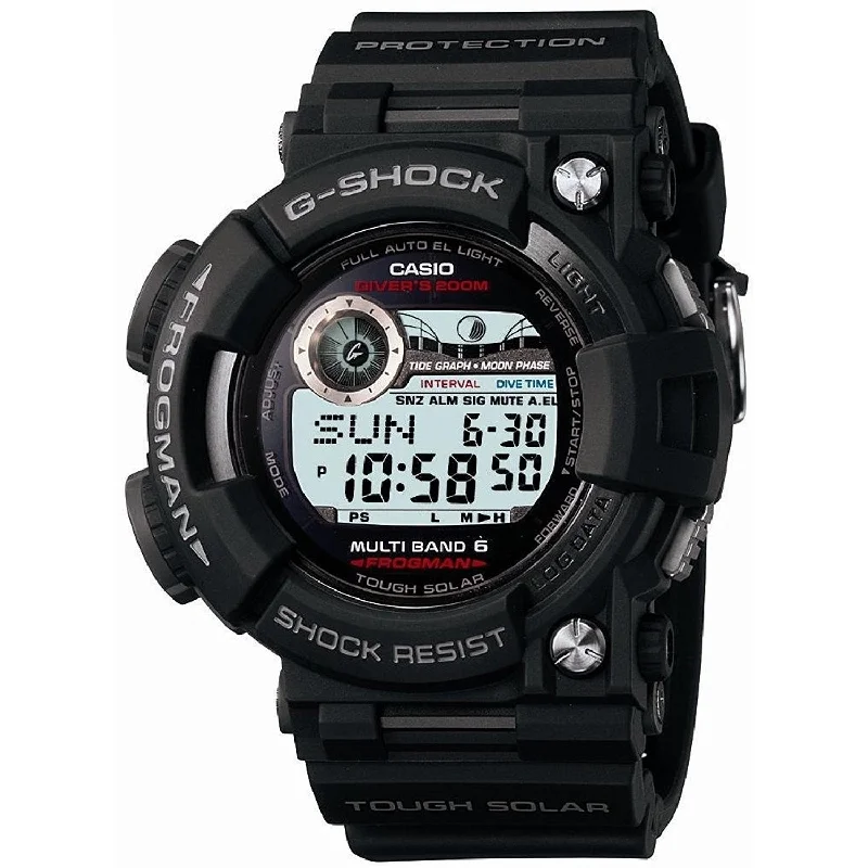 Casio Men's GWF1000-1 G-Shock Digital Black Resin Watch