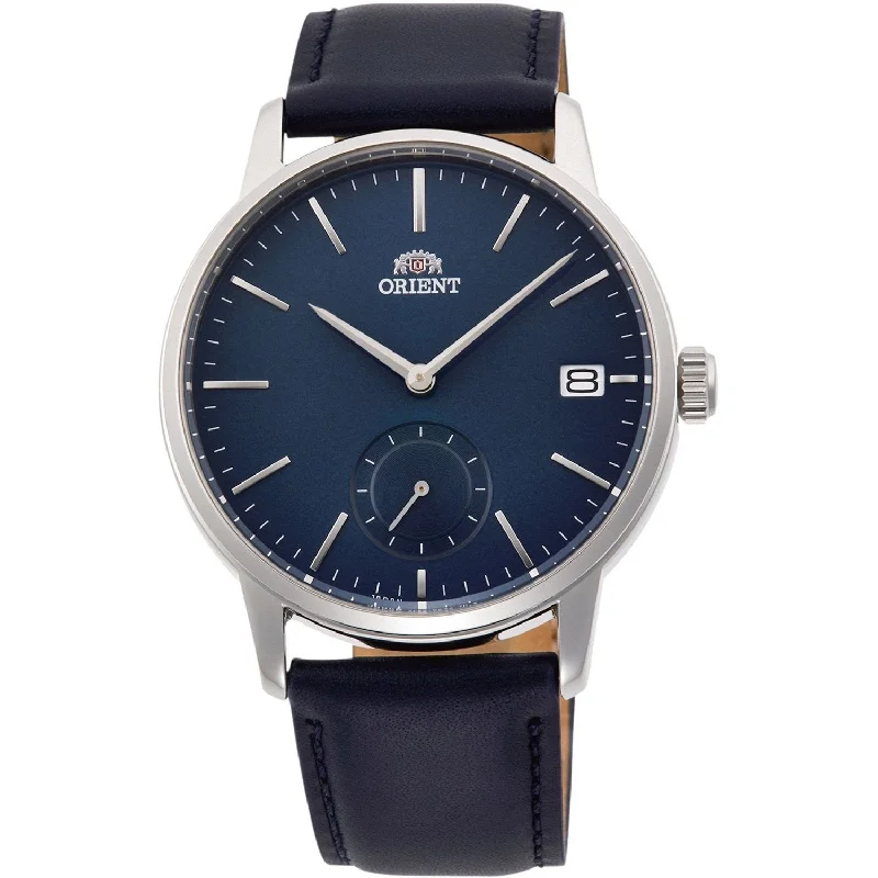 Orient Men's RA-SP0004L10B Contemporary Blue Leather Watch