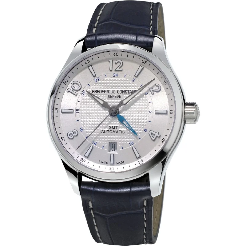 Frederique Constant Men's FC-350RMS5B6 Runabout Blue Leather Watch